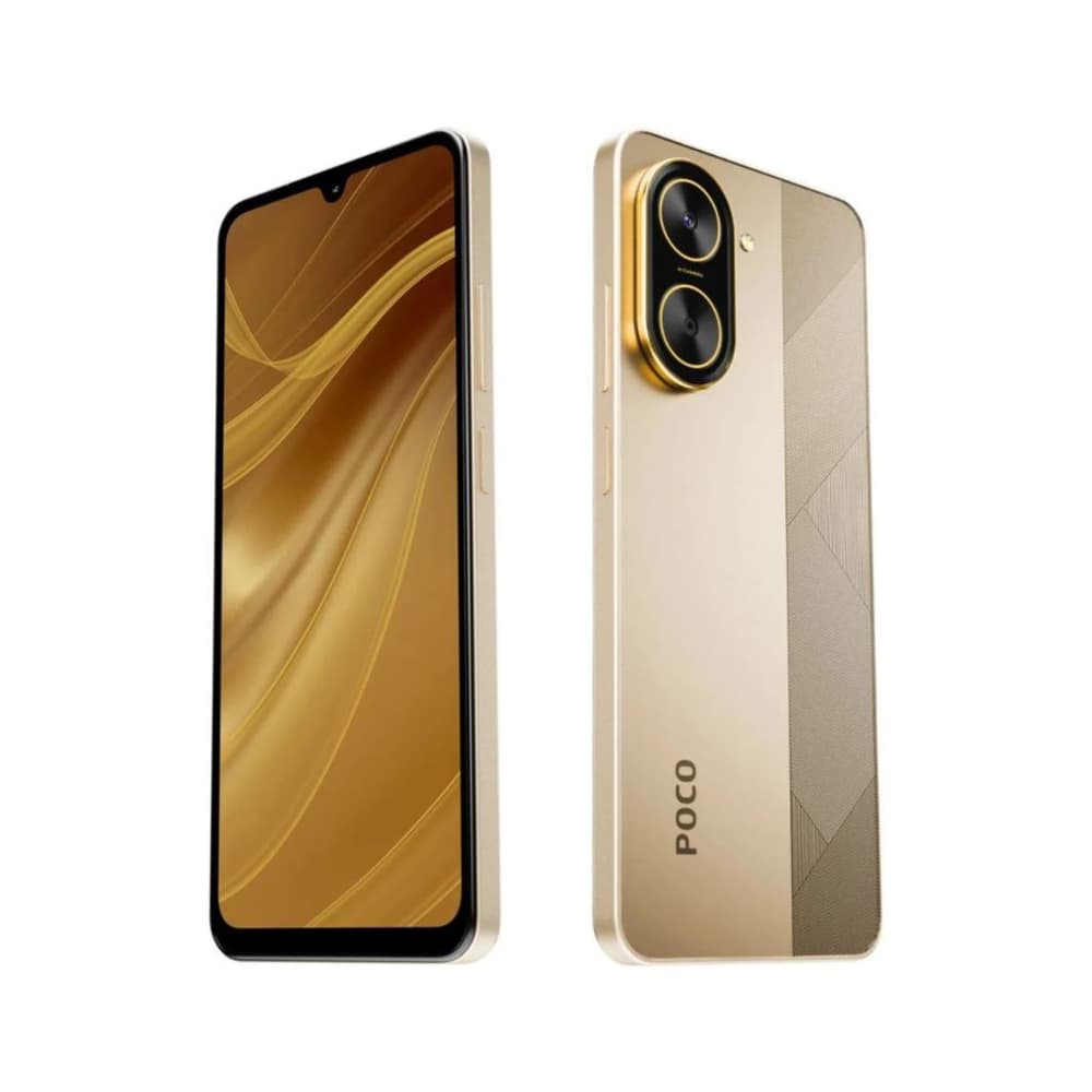 Smartphone POCO C71 con pantalla de 6.88 pulgadas, cámara de 32MP, batería de 5200mAh, Android 15 y procesador Octa-Core