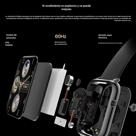 Reloj inteligente 2.1 pulgadas con pantalla de plasma ultra clara y Bluetooth - SW003 - Yesmart