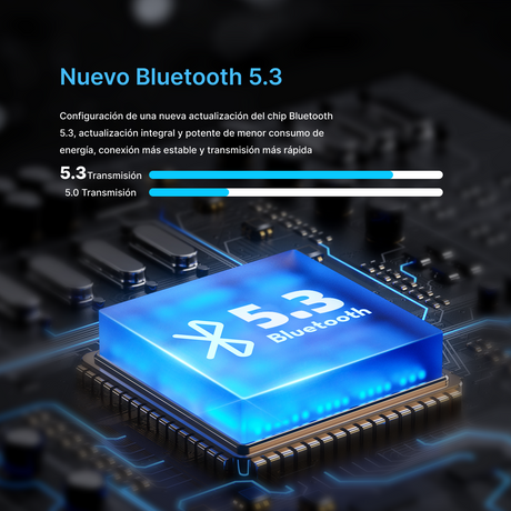 Auriculares Bluetooth con RGB, Conexión Inalámbrica y 21 Horas de Autonomía BH024 - Yesmart