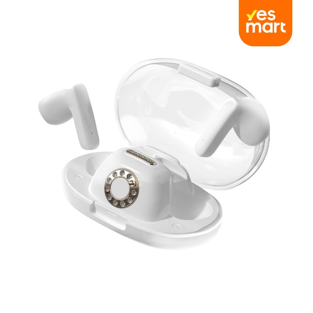 Audífonos Bluetooth retro | Inalámbricos, resistentes al agua, larga batería