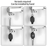 Termómetro Digital Inteligente y a Prueba de Agua para Ducha, Pantalla LED con Lectura de Temperatura en Fahrenheit y Celsius, Termómetro para Baño de Bebé y Uso en Cocina – JP002