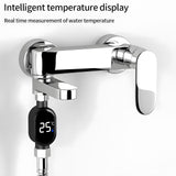 Termómetro Digital Inteligente y a Prueba de Agua para Ducha, Pantalla LED con Lectura de Temperatura en Fahrenheit y Celsius, Termómetro para Baño de Bebé y Uso en Cocina – JP002