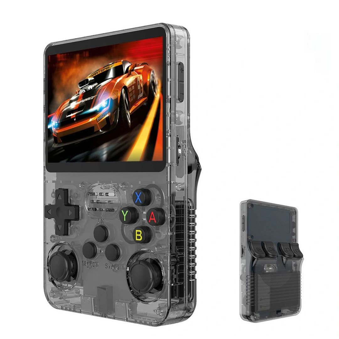 Consola de Juegos Clásicos con HDMI + Altavoz Bluetooth IP7 con Luces LED y Pantalla de Tiempo
