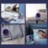 Ventilador de Escritorio con Batería Recargable, 100 Velocidades, Silencioso, Pantalla Digital LED, Cabezal Ajustable para Oficina, Dormitorio y Viaje – VM006