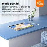 Laptop Convertible 11.6 Pulgadas Táctil 360°, Intel N4020, Windows 11, WiFi Dual, Ideal para Estudiantes y Oficina